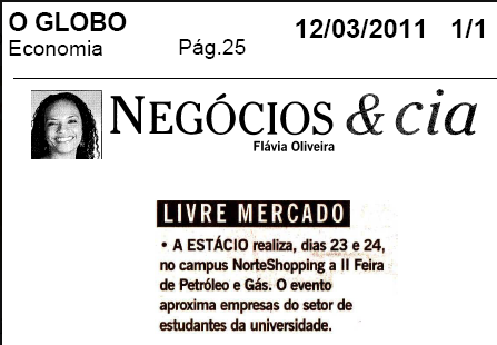 O Globo Economia — Negócios & Cia (12/03/2011)